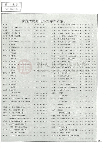 故宮文物月刊110期